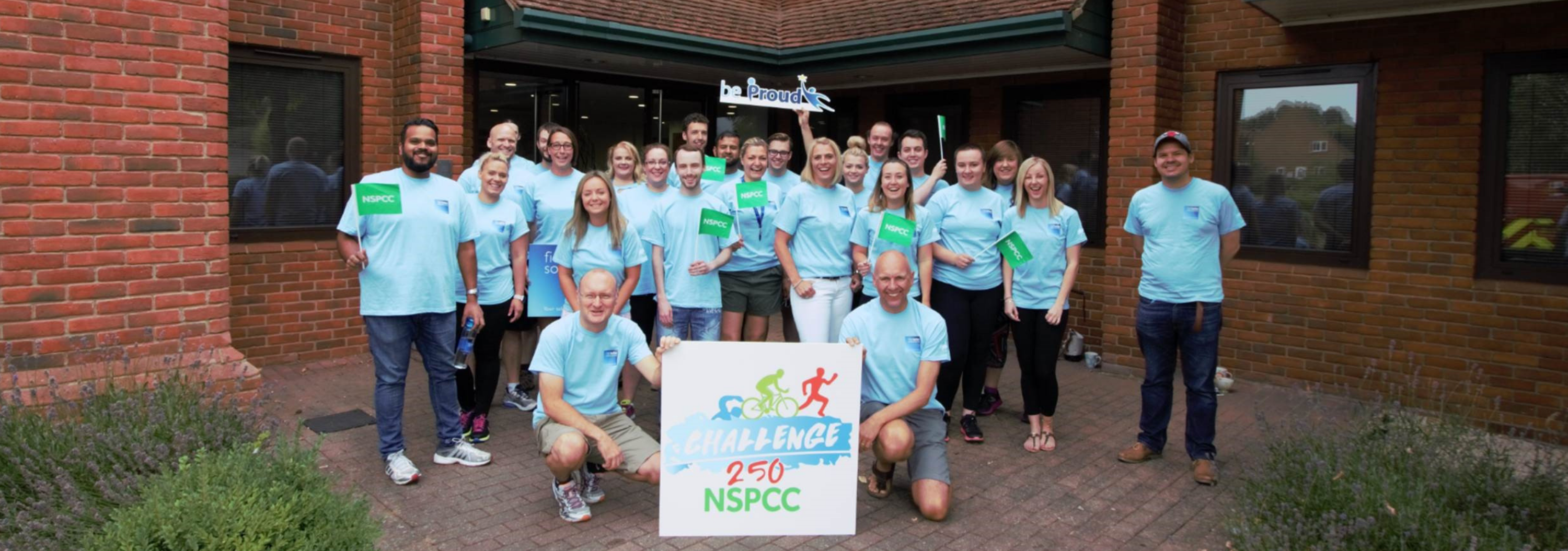 Field Sales Solutions Challenge 250 Be Proud Event for NSPCC